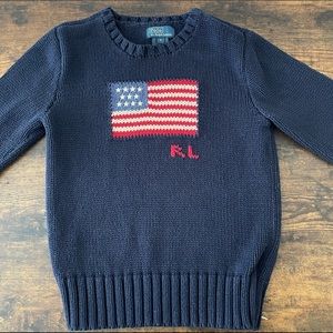 Ralph Lauren Boys Size Sz 6 Flag NWOT